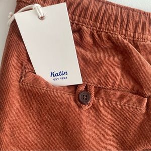 Katin Cords Trail Pant in rust